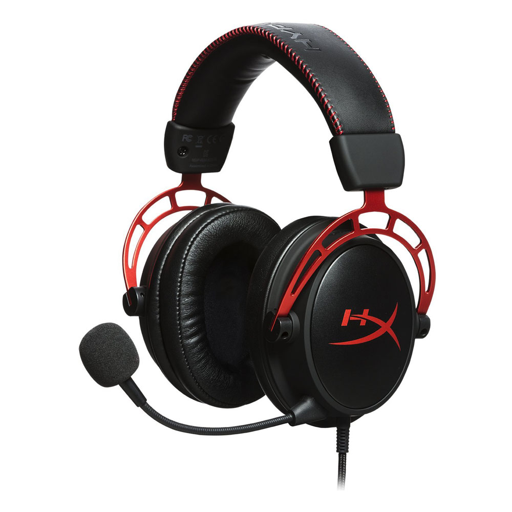 HyperX (Cloud Alpha Pro) - Casque-micro professionnel rouge(Open Box)