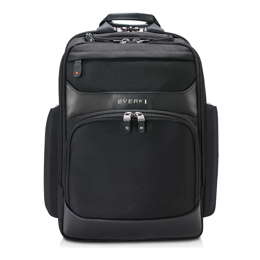 EVERKI Sac à dos pour ordinateur portable premium Onyx jusqu'à 15,6 po, noir