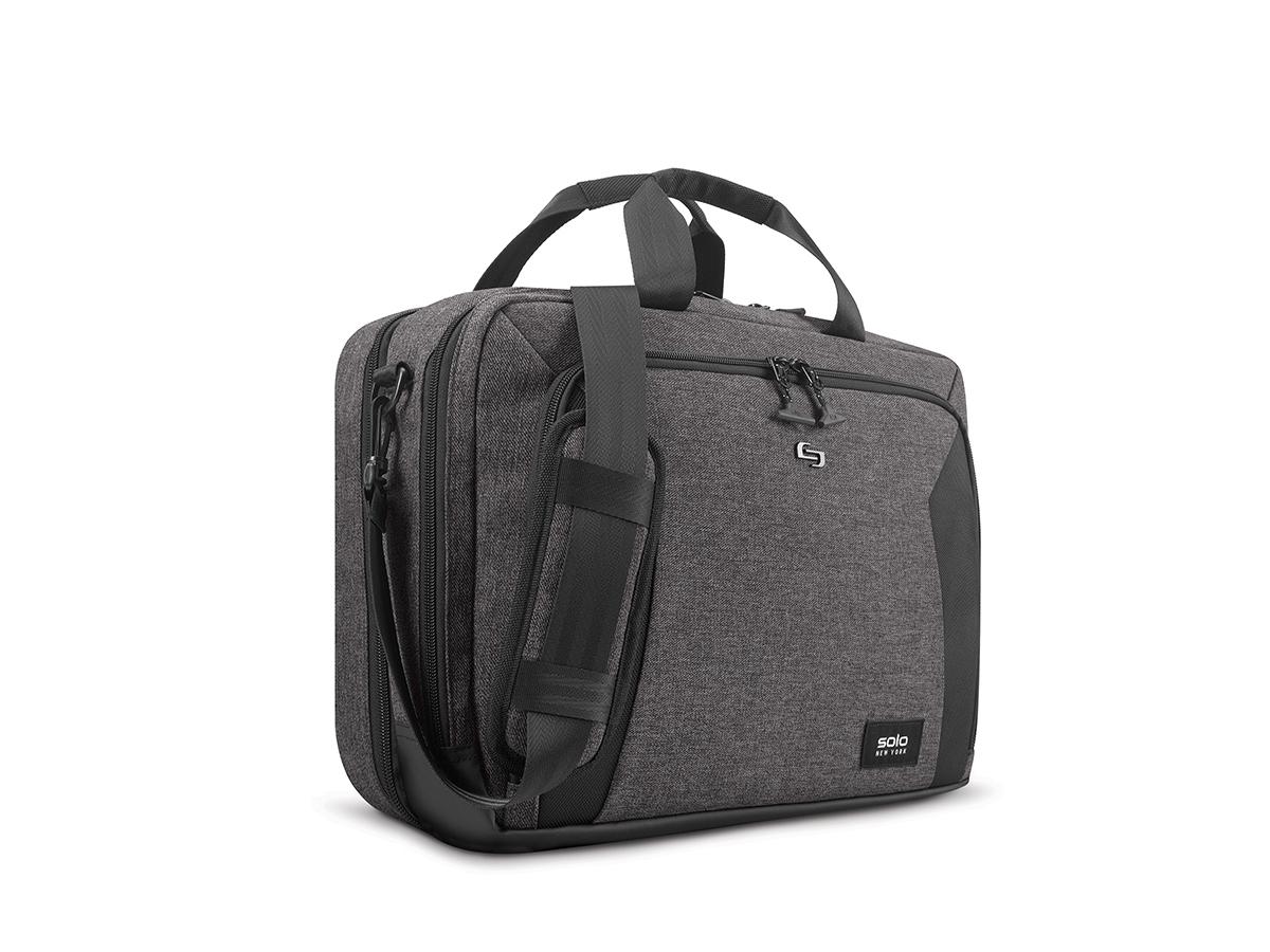 SOLO NEW YORK Voyage - Mallette 15,6 pouces, Gris/Noir