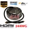 iCAN Premium 1080P HDTV 24AWG Heavy Duty Gold Plated - 25 ft.