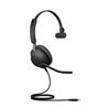 Jabra Evolve2 40 SE USB-C, UC Mono, câble d'extension