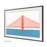 SAMSUNG 65" "The Frame" Cadre de base personnalisable - Brun" une option au Canada français