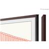 SAMSUNG 75" "The Frame" Encadrement de base personnalisable - Marron" une option en français canadien