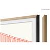 SAMSUNG 75" "The Frame" Encadrement de base personnalisable - Teck" une option en français canadien
