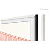 SAMSUNG 75" "The Frame" Cadre Basique Personnalisable - Blanc" une option en français canadien