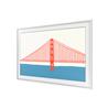 SAMSUNG 43" "The Frame" Bordure Personnalisable de Base - Blanc" une option en français canadien