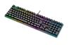 Clavier de jeu filaire à membrane arc-en-ciel iCAN 104 touches