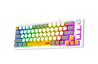 Clavier de jeu filaire RGB iCAN à 68 touches avec contrôle multimédia