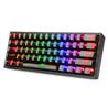 Clavier de jeu mécanique filaire Redragon K617-CTB 60 % Crystal RGB
