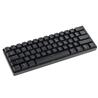 Clavier de jeu mécanique filaire RGB iCAN 60 % noir, commutateur rouge linéaire