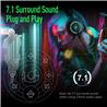 EKSA E5000 Pro Gaming Headset, 7.1 Surround Sound