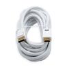 iCAN 28AWG 1080p DisplayPort to HDMI Cable, M/M, Gold Plated, 15FT, White
