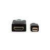 iCAN Mini DisplayPort  to HDMI 4K@30Hz, Gold Plated, 3FT, Black(Open Box)