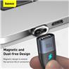 Baseus Zinc - Câble de Données de Charge Rapide Magnétique de Type-C vers Type-C 100W, 1.5m, Noir