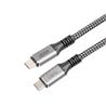 Câble iCAN USB4 Type-C Mâle vers Type-C Mâle, 100W, 4 pieds(Open Box)
