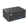 Station d'accueil double baie USB 3.0 iCAN K3082H 2,5'' et 3,5''(Open Box)