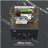 Station d'accueil double baie USB 3.0 iCAN K3082H 2,5'' et 3,5''(Open Box)