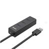 UNITEK 4-in-1 USB-A 5Gbps Hub with 4ft Extension Cable