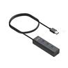 UNITEK 4-in-1 USB-A 5Gbps Hub with 4ft Extension Cable