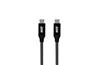 Câble iCAN USB 2.0 Type-C Mâle vers Type-C Mâle, 100W, 3 pieds