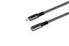 iCAN USB4 Type-C Male vers Type-C Female câble， 240W， 3,3 pi