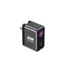 iCAN PD-133 65W 3-Port TFT GaN PD Wall Charger with 3.3ft 100W USB-C C