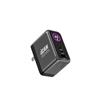 iCAN PD-133 65W 3-Port TFT GaN PD Wall Charger with 3.3ft 100W USB-C C