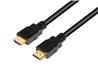iCAN HDMI 26AWG w/Ethernet, 3D, 4K Colour up to 60fps, Dolby Atmos Audio, Gold Plated, M/M, 40FT, Black