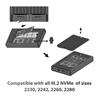 Vantec NexStar SX, Dual Bay M.2 NVMe To USB 3.2 Gen2x1, Clone Function(Open Box)