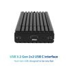 Vantec NexStar SX, M.2 NVMe SSD to USB 3.2 Gen2x2 (NST-230C3-BK)(Open Box)
