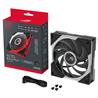 ASUS ROG Europe GR120 ARGB 120 mm Renversé Ventilateur Paquet de 1 Noi