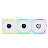 LIAN LI UNI FAN SL WIRELESS RGB LCD Blanc 3x 12cm Pack Ventilateur avec Contrôleur(Open Box)