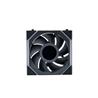 LIAN LI UNI FAN SL WIRELESS RGB LCD Couleur noire inversée Pack unique 12 cm Pack ventilateur sans contrôleur (lame inversée)