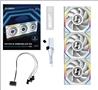 LIAN LI UNI FAN SL WIRELESS RGB LCD Blanc 3x 12cm Pack Ventilateur avec Contrôleur(Open Box)
