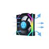 LIAN LI UNI FAN SL WIRELESS RGB LCD Couleur Noire Pack Unique 12cm Fan Pack sans Contrôleur