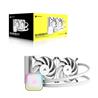 CORSAIR H100i RGB ELITE Liquid CPU Cooler - White