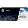 HP (307A) - Cartouche de toner cyan pour imprimantes HP (CE741A)