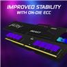 Kingston FURY Beast RGB 32GB (2x16GB) DDR5 6400MHz CL32 UDIMM