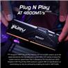 Kingston FURY Beast RGB 32GB (2x16GB) DDR5 6400MHz CL32 UDIMM
