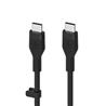 Câble Belkin BOOSTCHARGE PRO USB-C vers USB-C 2.0 de 3 pieds noir