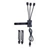 LIAN LI Concentrateur USB 2,0 1-à-3  (Port mâle de type A), Noir(Open Box)