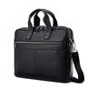 Serviette mince classique en cuir SAMSONITE 15,6 po, noir