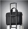 Serviette mince classique en cuir SAMSONITE 15,6 po, noir
