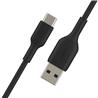 Câble Belkin USB-C vers USB-A (2 m / 6,6 pieds) (CAB001bt2MBK)