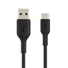 Câble Belkin USB-C vers USB-A (3 m / 9,8 pieds) (CAB001bt3MBK)