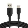 Câble Belkin USB-C vers USB-A (3 m / 9,8 pieds) (CAB001bt3MBK)